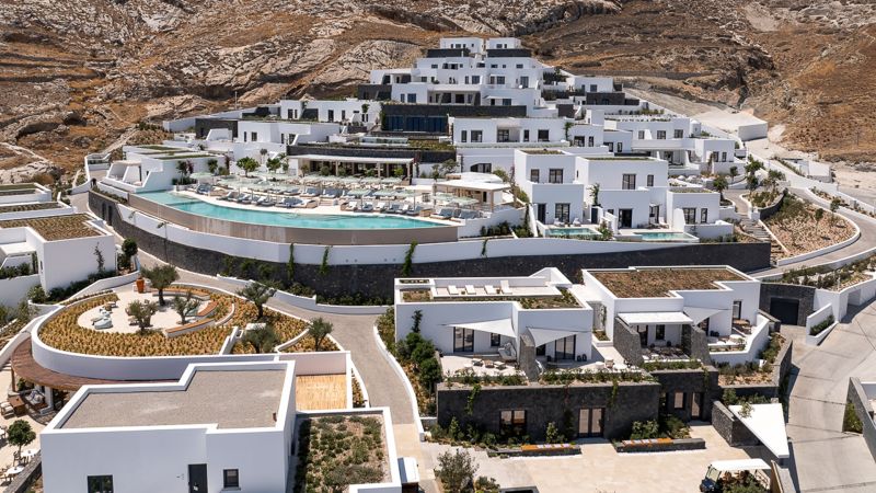 Sandblu Resort, 5* Ξενοδοχείο, Καμάρι, Σαντορίνη