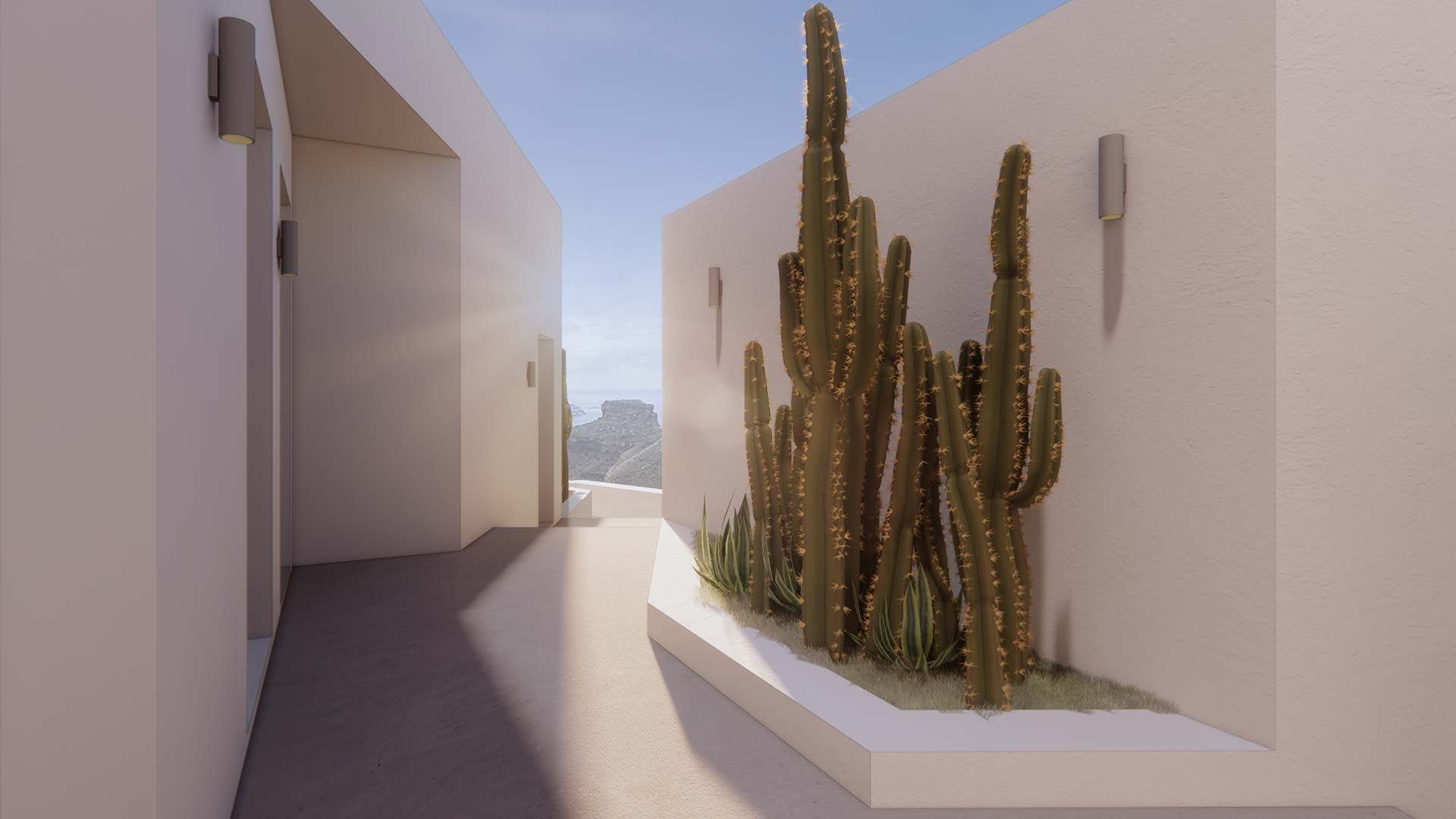 Μελέτη & Kατασκευή 7 Πολυτελών Σουιτών, Ημεροβίγλι, Σαντορίνη