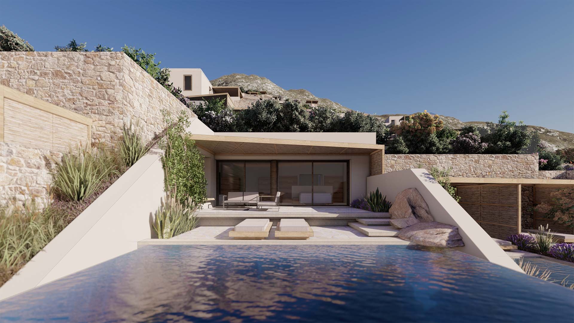 Μελέτη & Κατασκευή 5* Ξενοδοχείου, Μύκονος