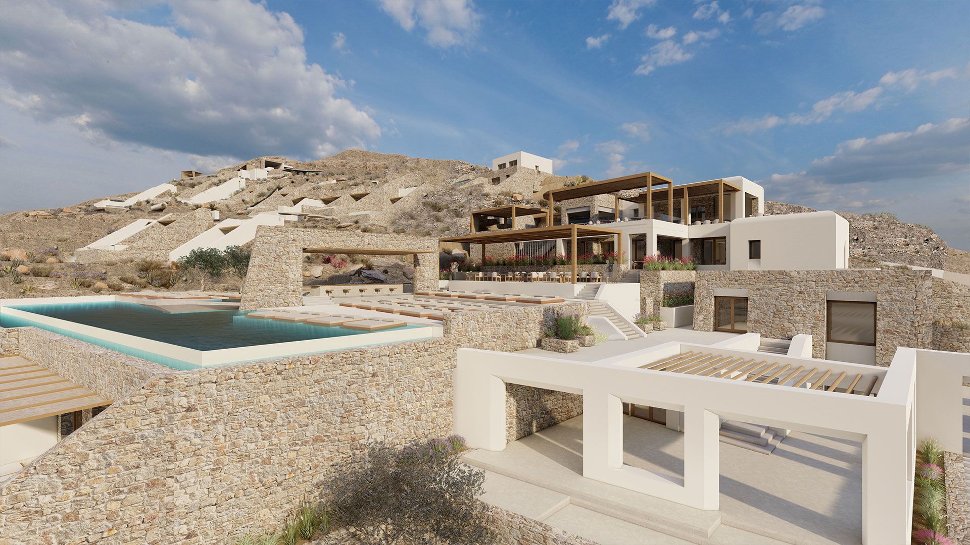 Μελέτη & Κατασκευή 5* Ξενοδοχείου, Μύκονος