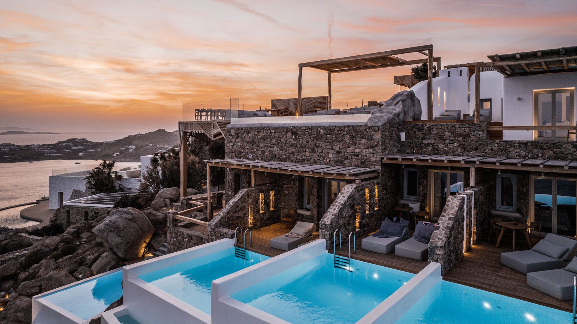 Μελέτη, Κατασκευή & Interior Design Βoutique Ξενοδοχείου, Άγιος Λάζαρος, Μύκονος