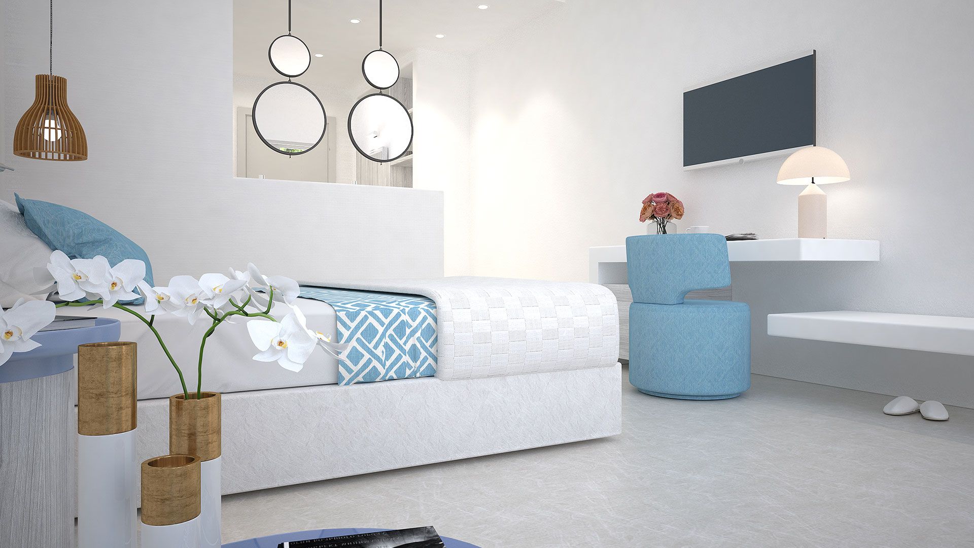 Μελέτη 5* Ξενοδοχείου, Παραλία Περίσσας, Σαντορίνη