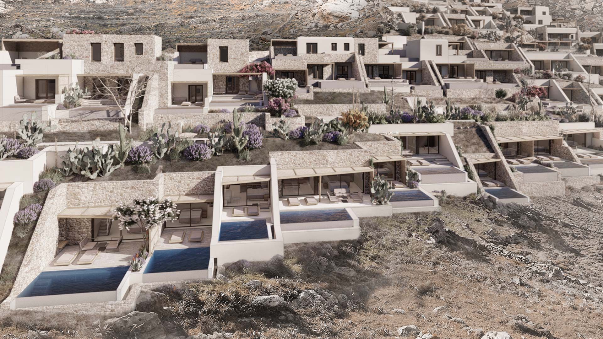 Μελέτη & Κατασκευή 5* Ξενοδοχείου, Μύκονος