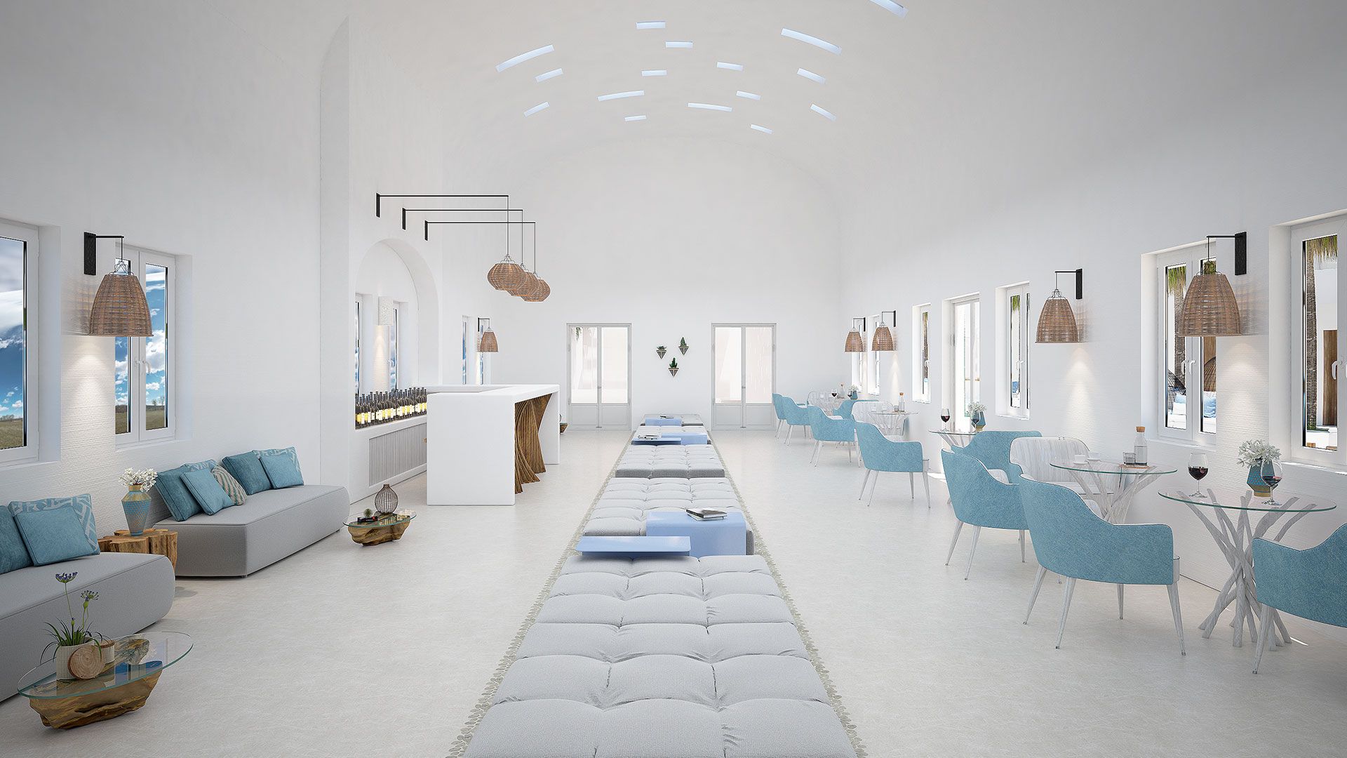 Μελέτη 5* Ξενοδοχείου, Παραλία Περίσσας, Σαντορίνη