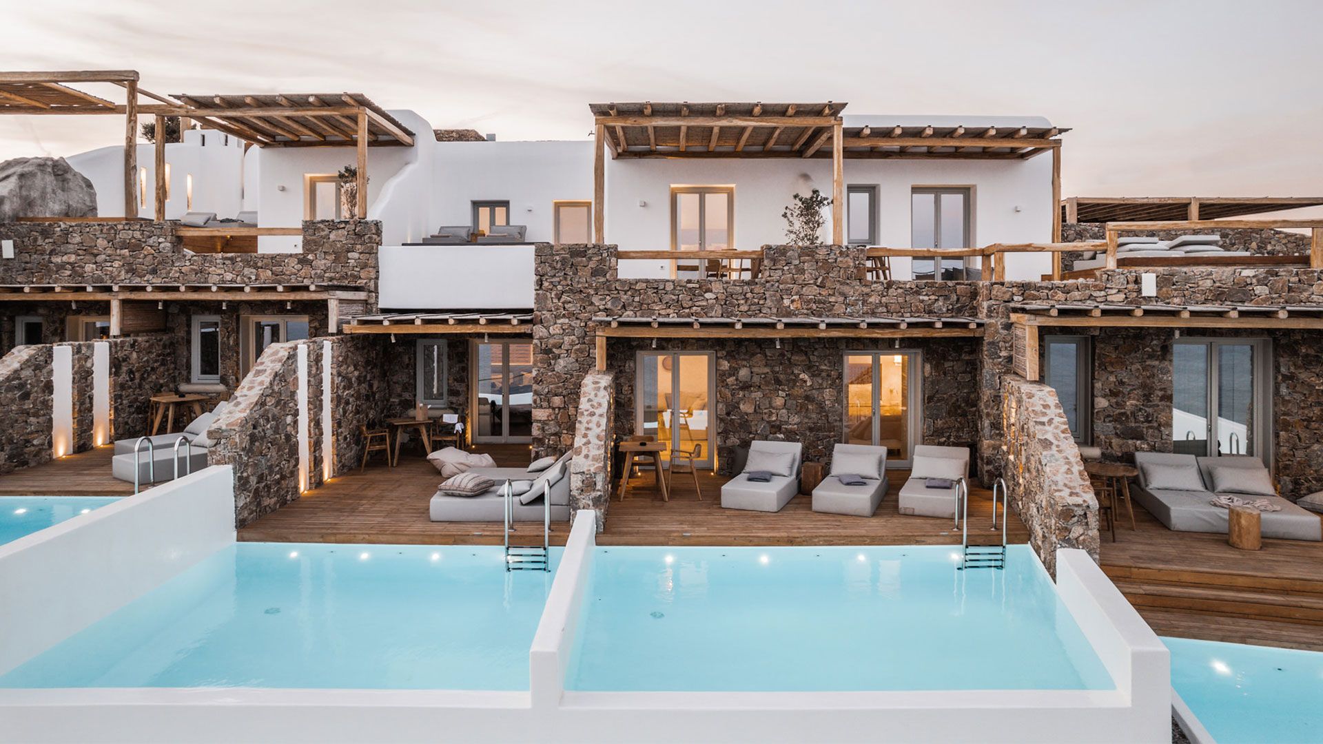 Μελέτη, Κατασκευή & Interior Design Βoutique Ξενοδοχείου, Άγιος Λάζαρος, Μύκονος