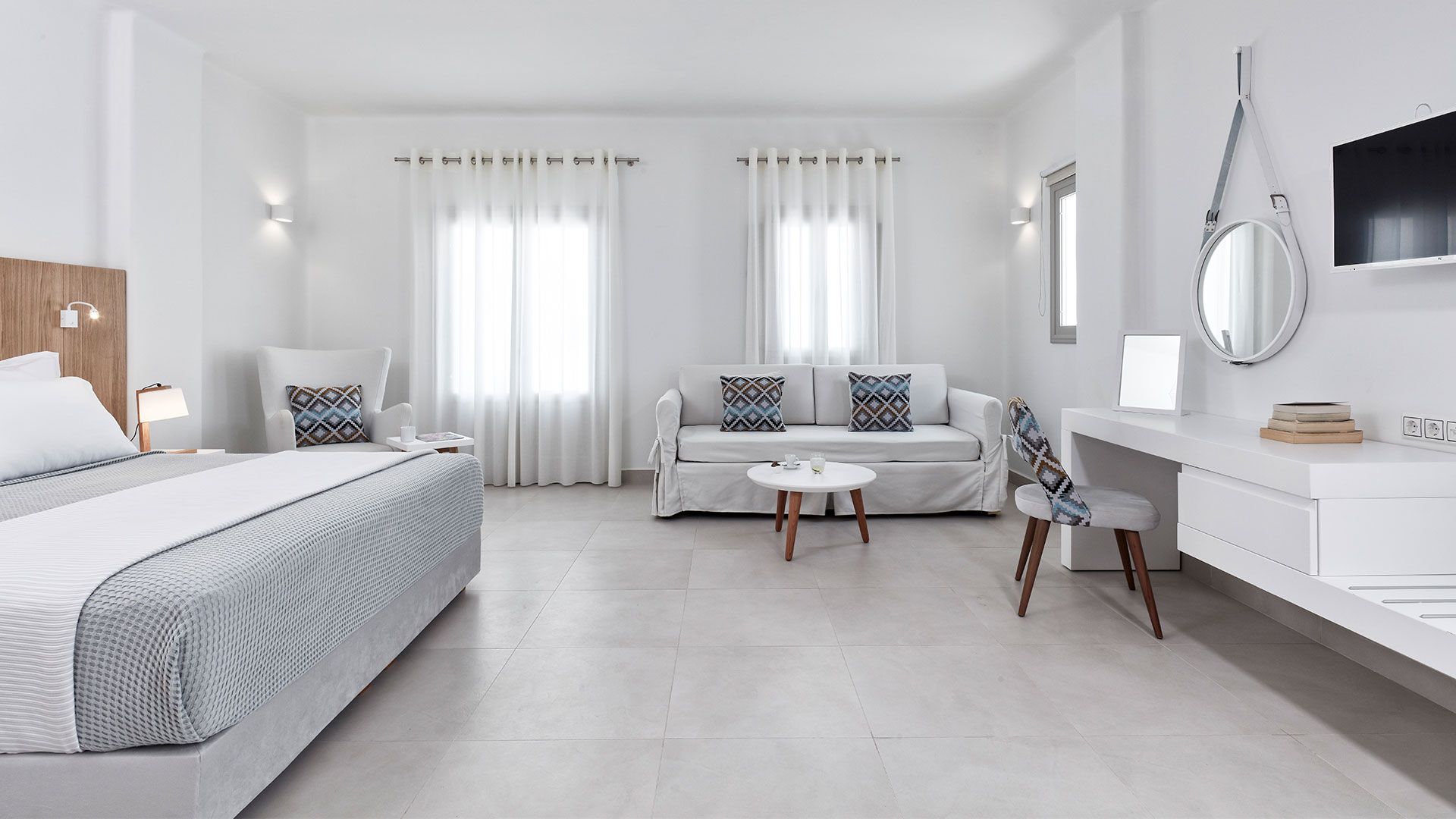 Διαμόρφωση περιβάλλοντος χώρου & Interior Design 5* Ξενοδοχείου, Παραλία Καμαρίου, Σαντορίνη
